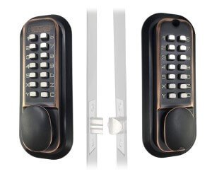 JOUNJIP Mechanical Keyless Combination Latch Door Lock