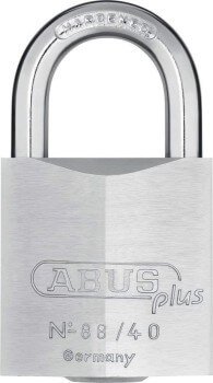 ABUS Plus 88 Series Brass Padlock 40mm