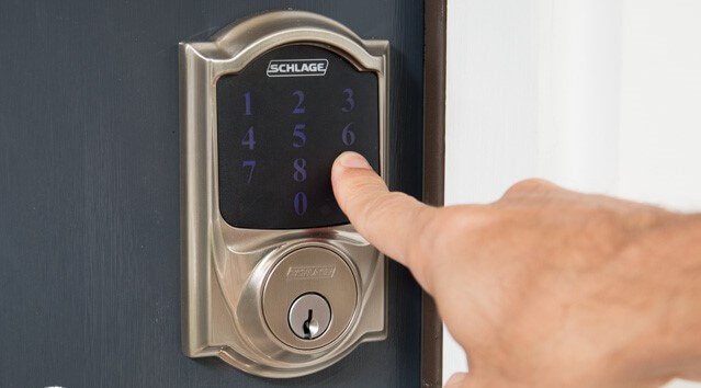 how to delete all schlage door lock code